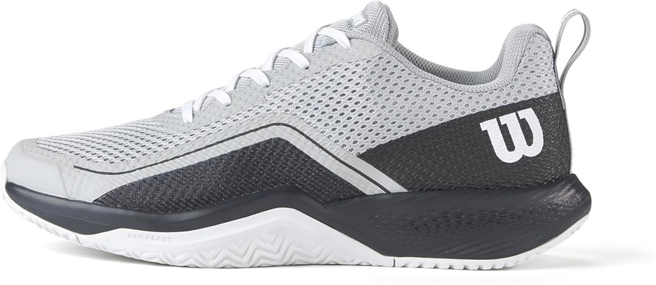 WILSON Men's Tennis Shoes, US12.5/UK12, Pearl Blue/EBONY/White, WRS333190.