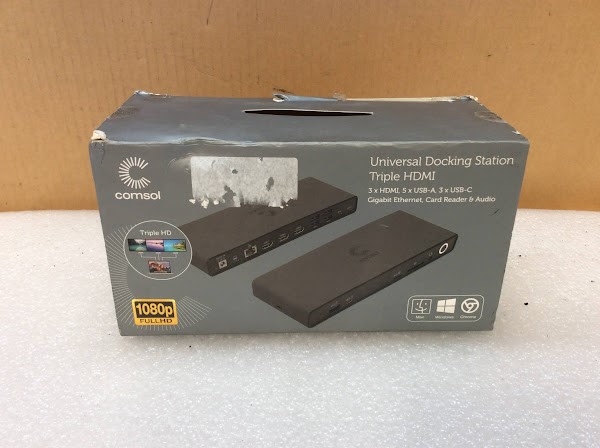 Comsol CMDL32D Universal Docking Station with LS-PAB120AL AC Power Adapter