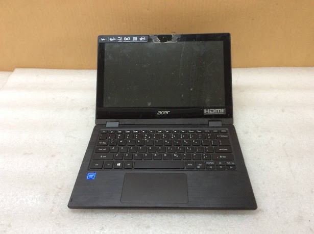 acer spin SP111-33 Laptop CELERON -N 4020 4GBRAM/NO HDD Black
