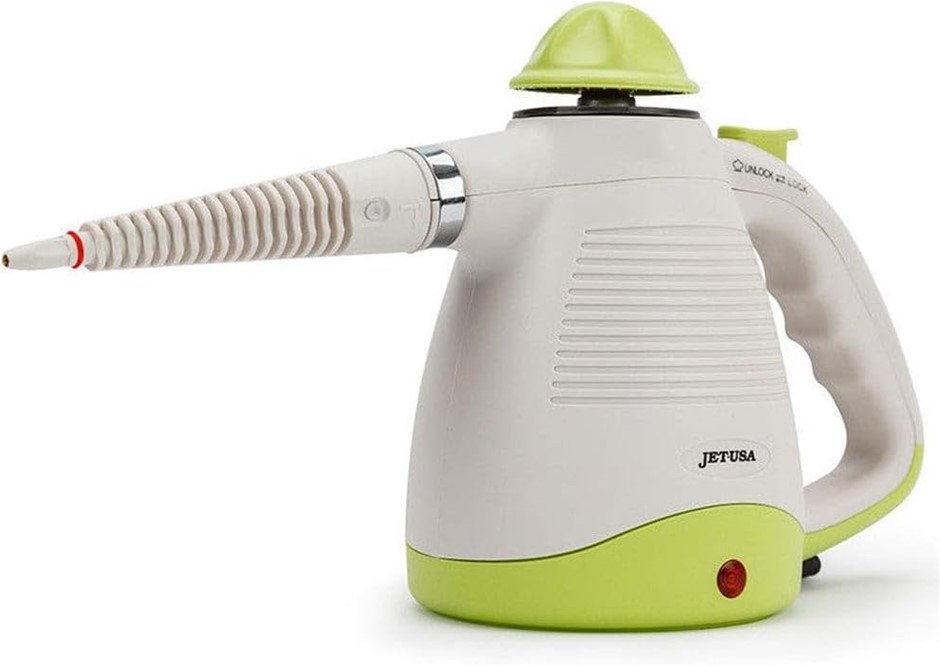 JET-USA 1000W Multi-Purpose Portable Steam Cleaner for Deep Cleaning.