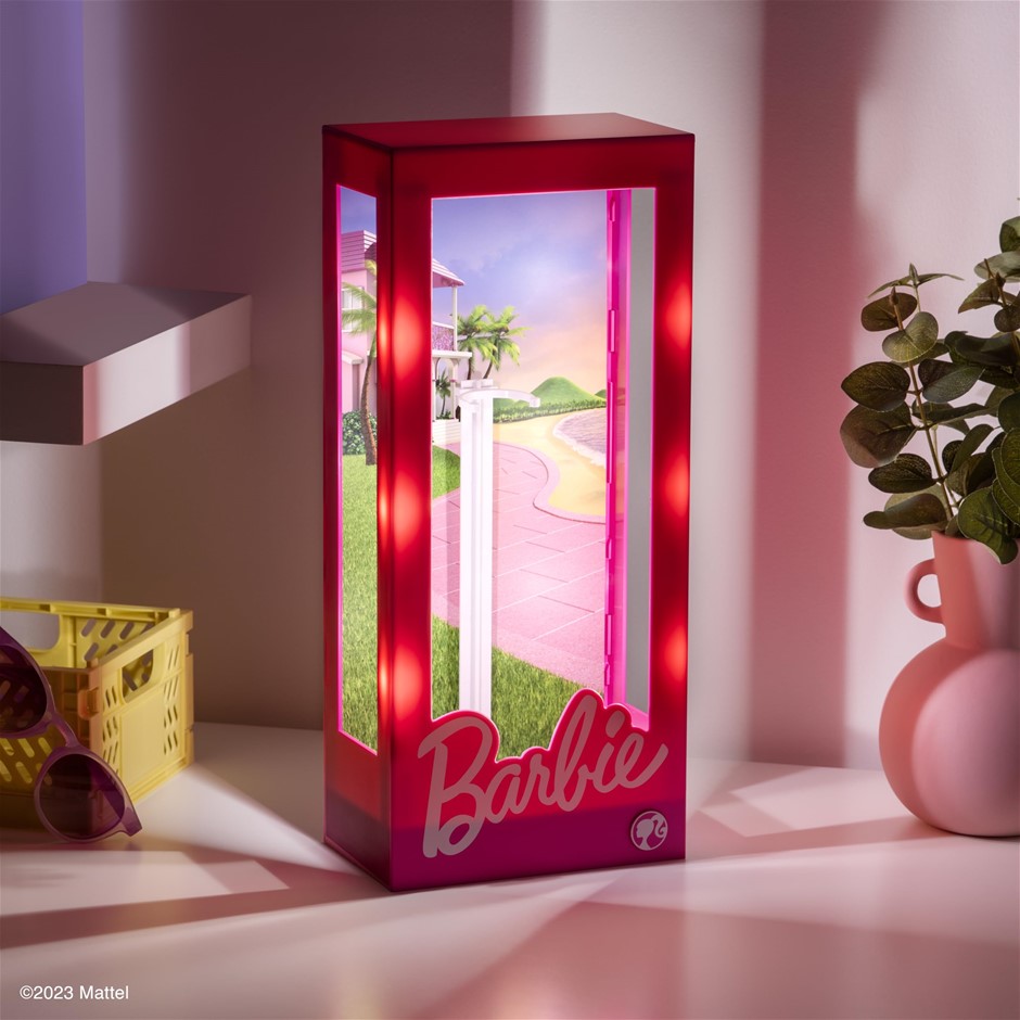 BARBIE Doll Display Case Light.