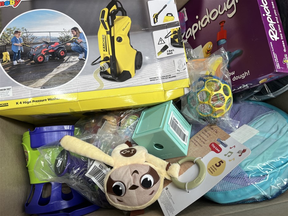 0213-5062777 · 11 x ASSORTED BOYS TOYS BUNDLE; Incl. Bubble Gun, Toy Dough, Plushie & more