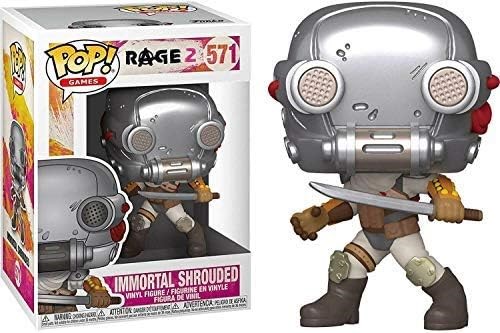 FUNKO POP! Pop Games: Rage 2 Immortal Shrouded #571 Pop Action Figure