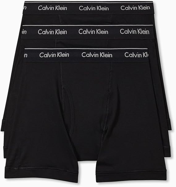 0093-5062664 · 3PK x CALVIN KLEIN Men's Cotton Classics Boxer Briefs, Size XL, Black.  Buy