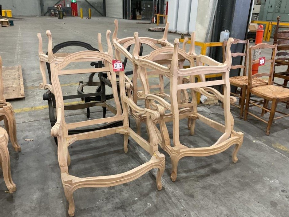 Timber Chair Frames x8