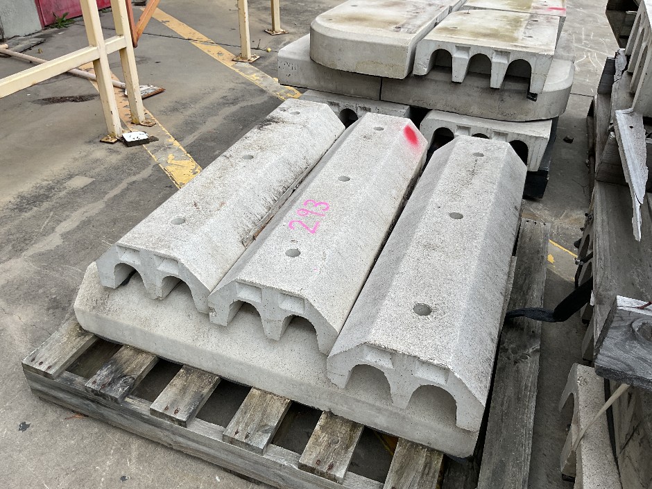 Pallet of Concrete Channel Segments