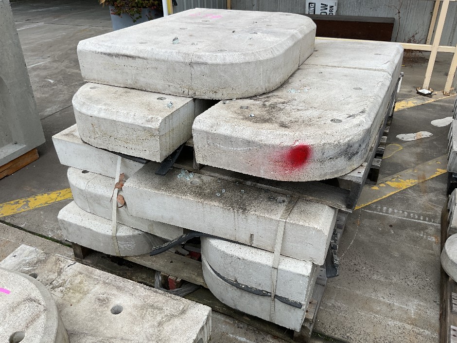 Pallet of Concrete Channel Segments