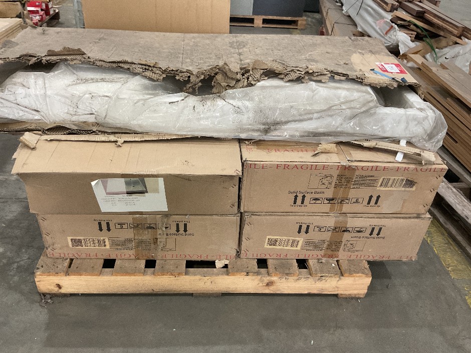 Pallet of Assorted Bathroom Basins