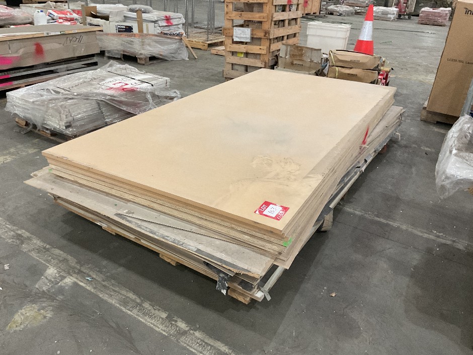 Quantity of Assorted Timber, Chipboard and/or MDF Boards
