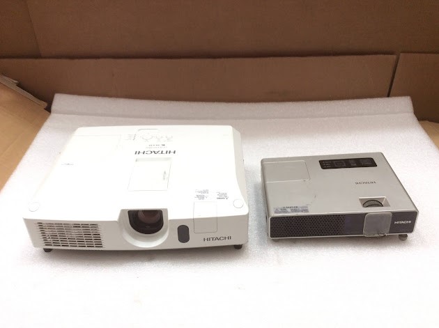 Hitachi CPX1&CP-WX4022WN LCD Projector (Lot of 2)