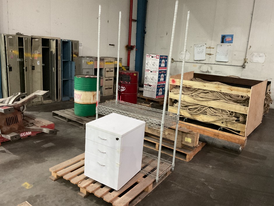 3 Drawer Cabinet & Shelving Unit