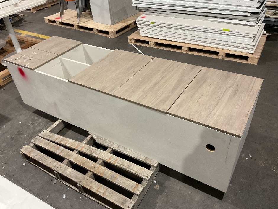 <p>5 Compartment Credenza</p>