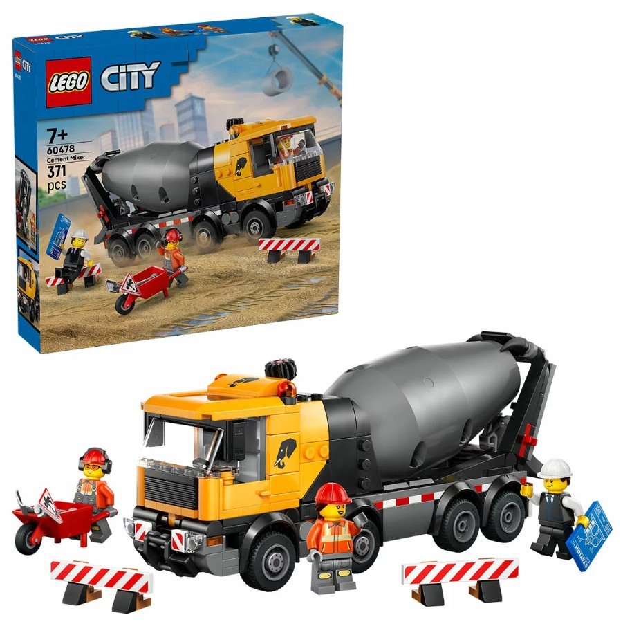 LEGO City Cement Mixer, 60478.