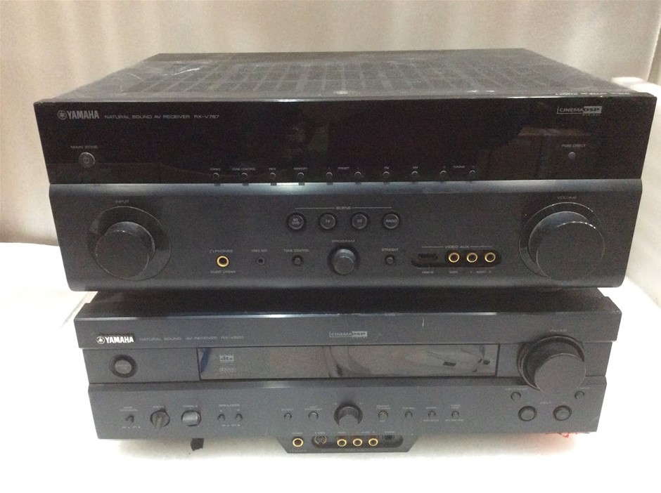 Yamaha RX-V767 AV Receiver + Yamaha RX-V620 AV Receiver
