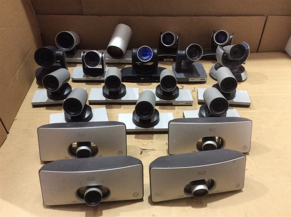Cisco TelePresence Video Conference Cameras (Lot of 20)