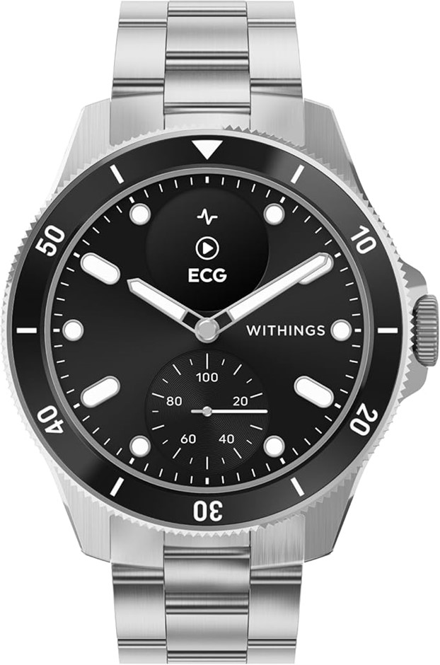 WITHINGS Scanwatch Nova - Heart Health Hybrid Smart Watch for Men & Women -