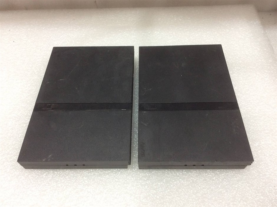 Sony PlayStation 2 SCPH-70002 Game Consolesr (Lot of 2)