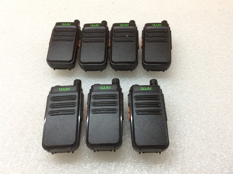 0029-2584513 · WLN KD-C610 Two-Way Radio (Lot of 7)