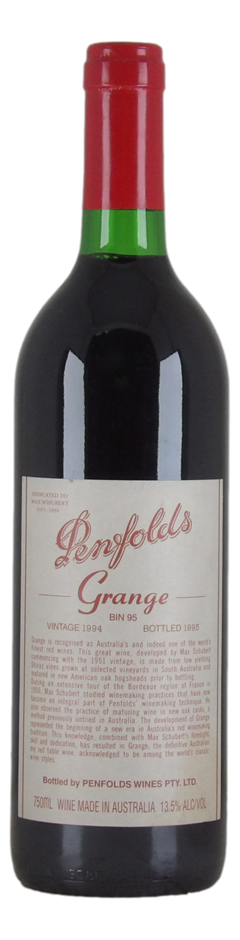Penfolds Bin 95 Grange 1994 (1x 750mL) SA.