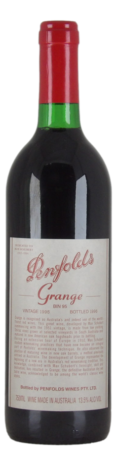 Penfolds Bin 95 Grange 1995 (1x 750mL) SA.