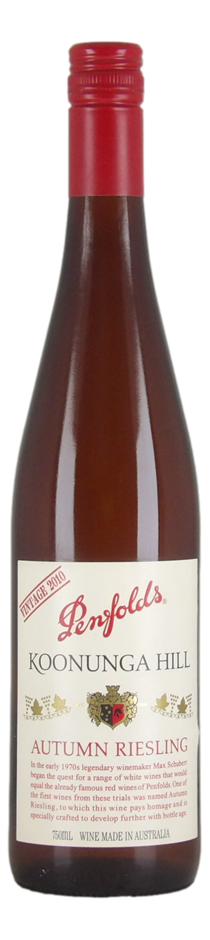 Penfolds Koonunga Hill Autumn Riesling 2010 (6x 750mL), SA.