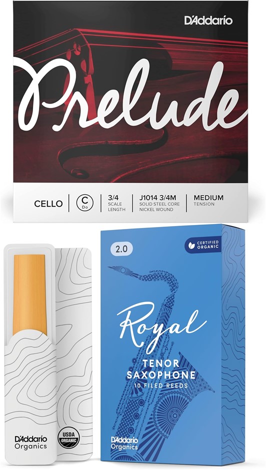 D'ADDARIO Instrument Accessories: Prelude Cello C String 3/4 Scale Medium T