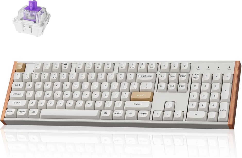 Keychron K10 HE Hall Effect Keyboard Wireless, Magnetic Switch Hot Swappabl