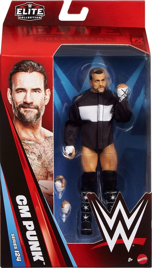 Mattel WWE Elite Action Figure & Accessories, Series #124 Set, 6-inch Colle