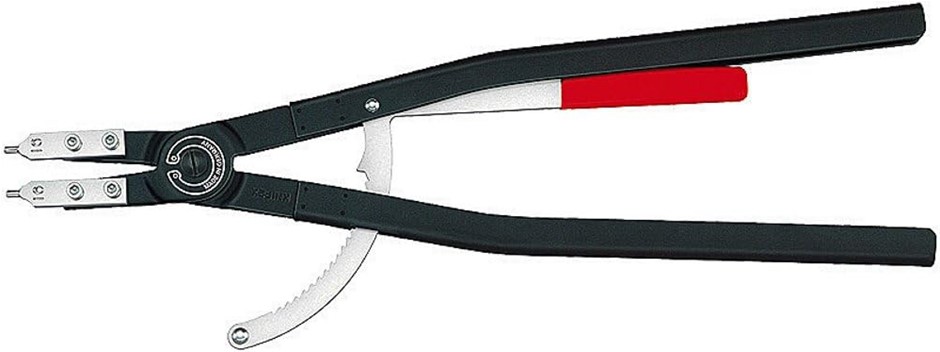 KNIPEX Internal Straight Retaining Ring Pliers 22.25-Inch.