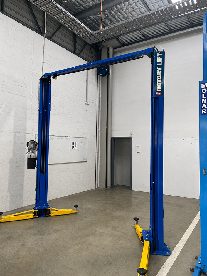Rotary Lift SPOAS5G0BBL-PAE 2 Post Overhead Hoist
