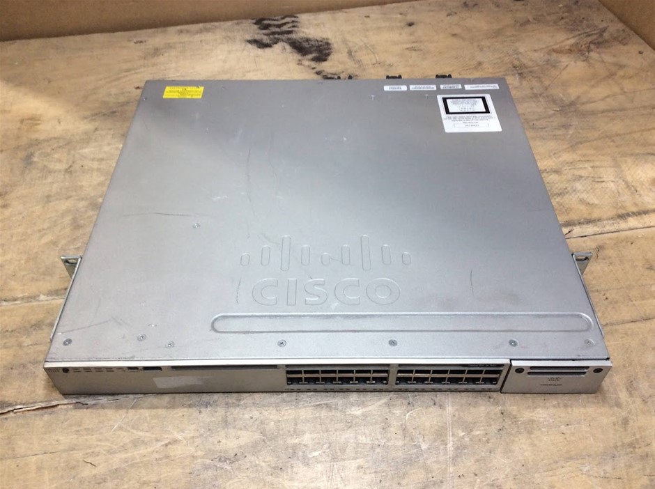 Cisco Catalyst 3850 24 PoE+ Network Switch