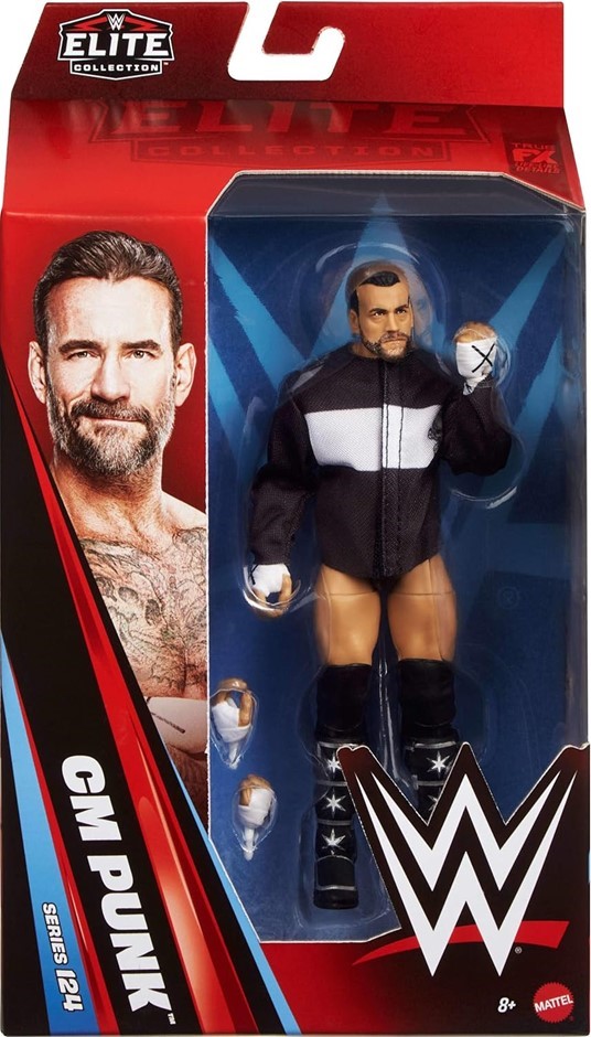 Mattel WWE Elite Action Figure & Accessories, Series #124 Set, 6-inch Colle