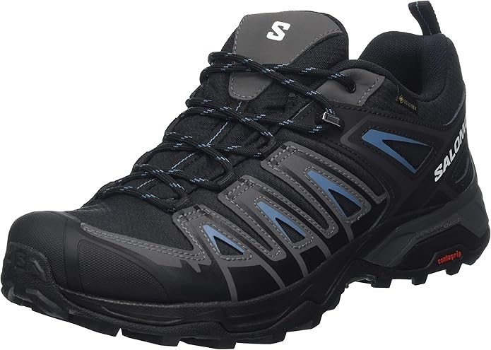 SALOMON Men's X Ultra Pioneer GTX Shoes, Size US11 / UK10.5, Black/Magnet/B