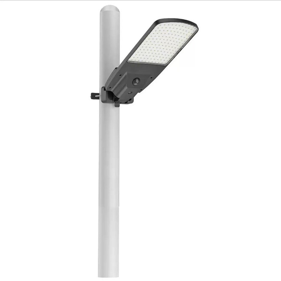 2 x Sol-R-Brite Solar Street Light, 5000 lumens when Motion Activated. NB: