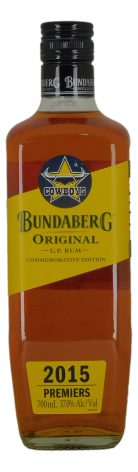 Bundaberg Cowboys Commemorative Rum (1x 700mL), QLD.