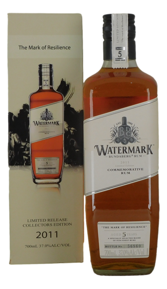 Bundaberg Watermark 2011 Bundaberg Commemorative Rum #56860 (1x700mL), QLD.
