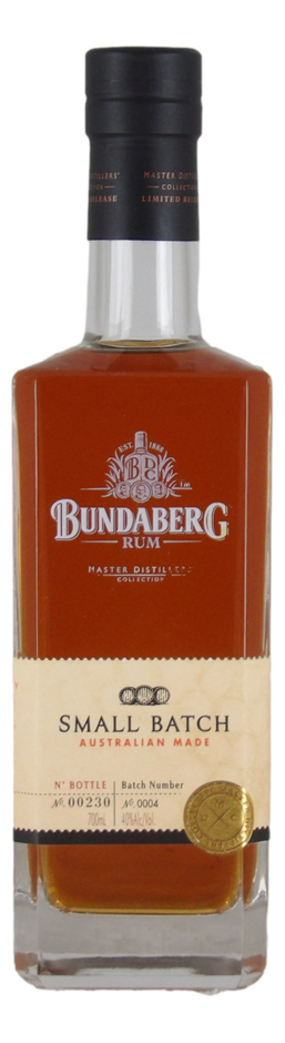 Bundaberg Master Distillers Collection Small Batch Rum (1x 700mL), QLD.