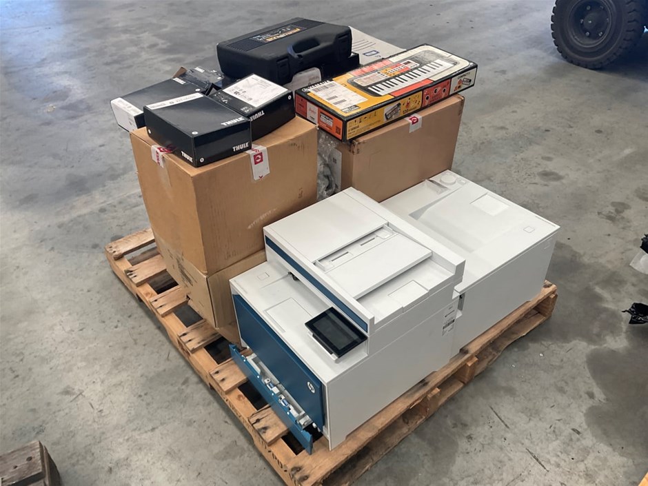 Unclaimed Freight Pallet of