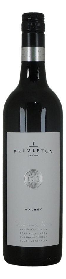 Bremerton Rebecca Wilson Malbec 2023 (6x 750mL), Langhorne Creek.
