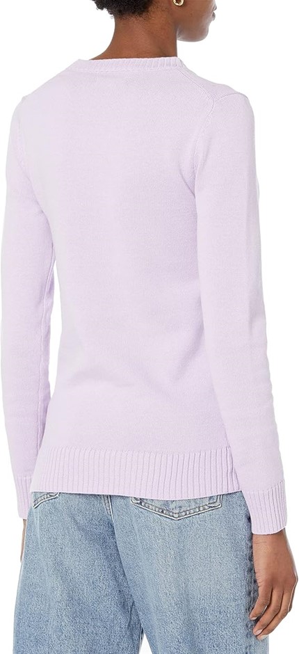 Amazon Essentials Women's 100% Cotton Crewneck Sweater