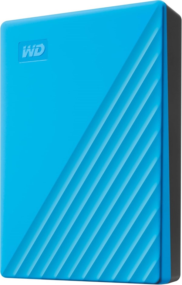 0028-5062607 · WD 6TB My Passport, Portable External Hard Drive, Blue, Backup Software wit
