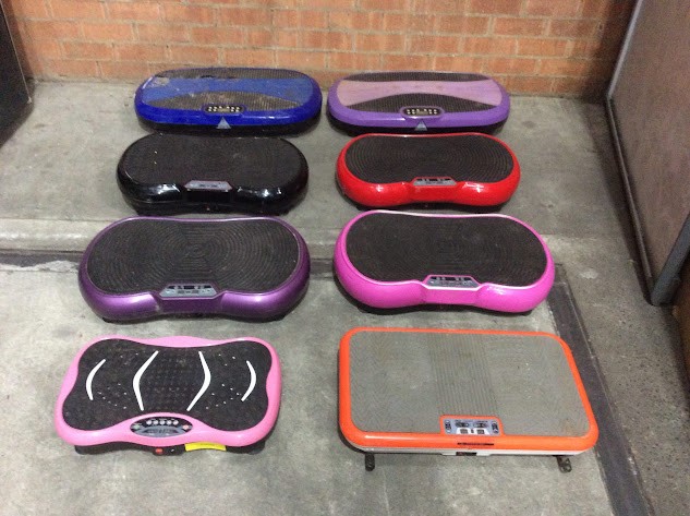 Powerfit Mixed Brand and Model Vibration Platform Machine (Lot of 8)