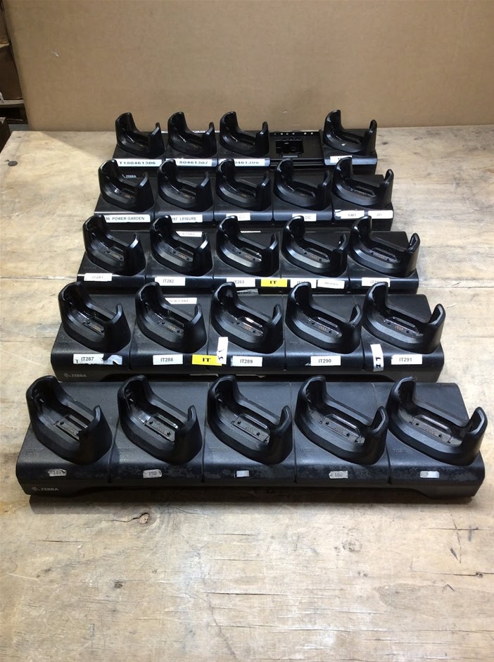 Zebra TC51/TC56 ShareCradle Five-Slot Charging Cradle