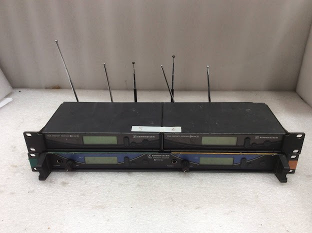 Sennheiser EM 300 G2&EM 550 G2 True Diversity Receiver (Lot of 2)
