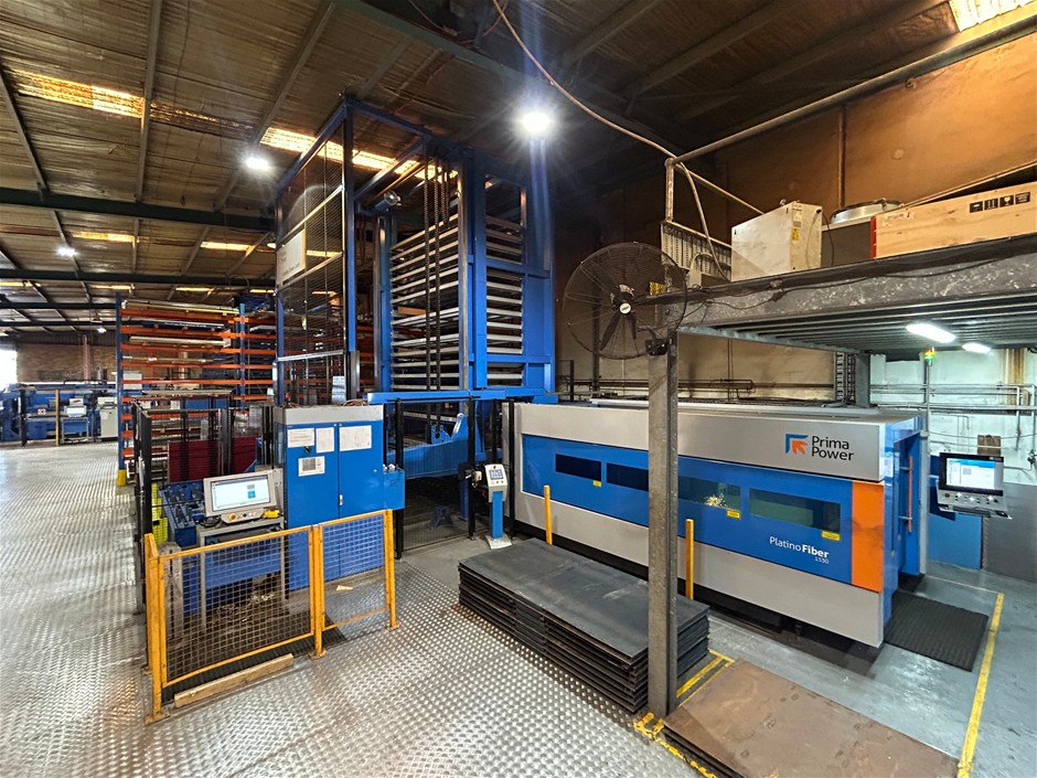 2018 Prima Power Platino Fiber 1530 Fibre Laser Cutting Machine