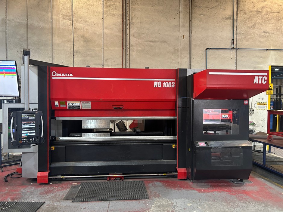 2018 Amada HG1003ATC Press Brake