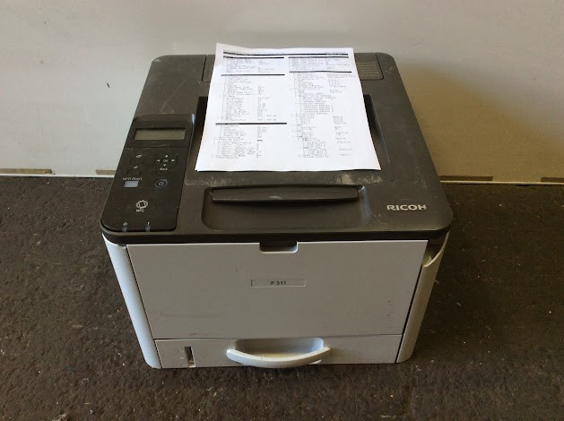 Ricoh P 311 A4 Monochrome Laser Printer
