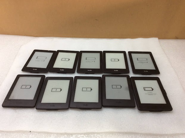Amazon Kindle Mixed Model e-Readers (Lot of 10)
