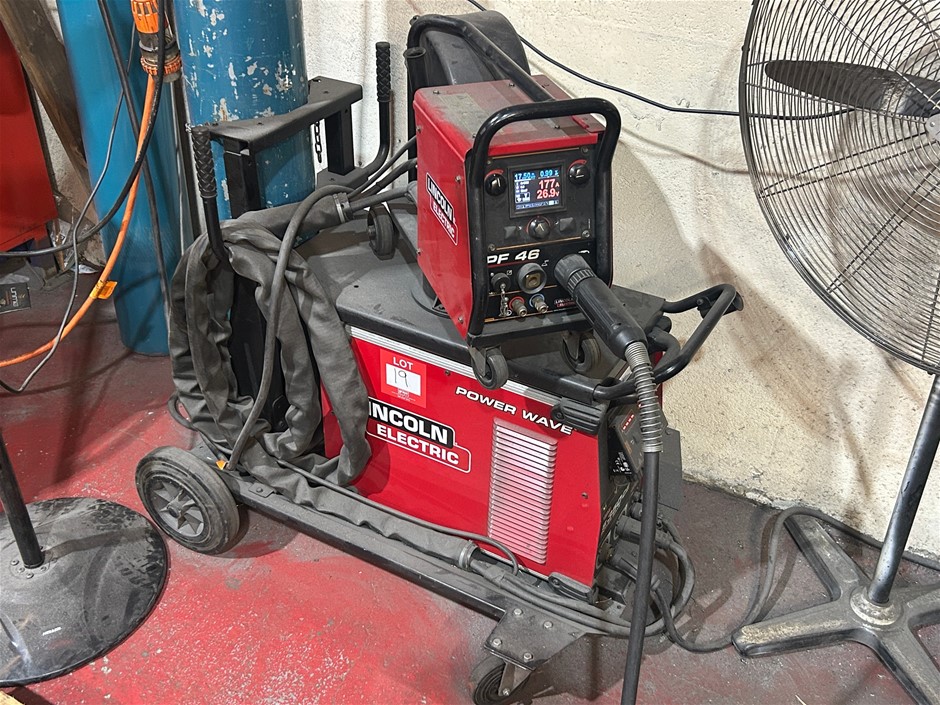 Lincoln S350 CE Power Wave Mig Welder