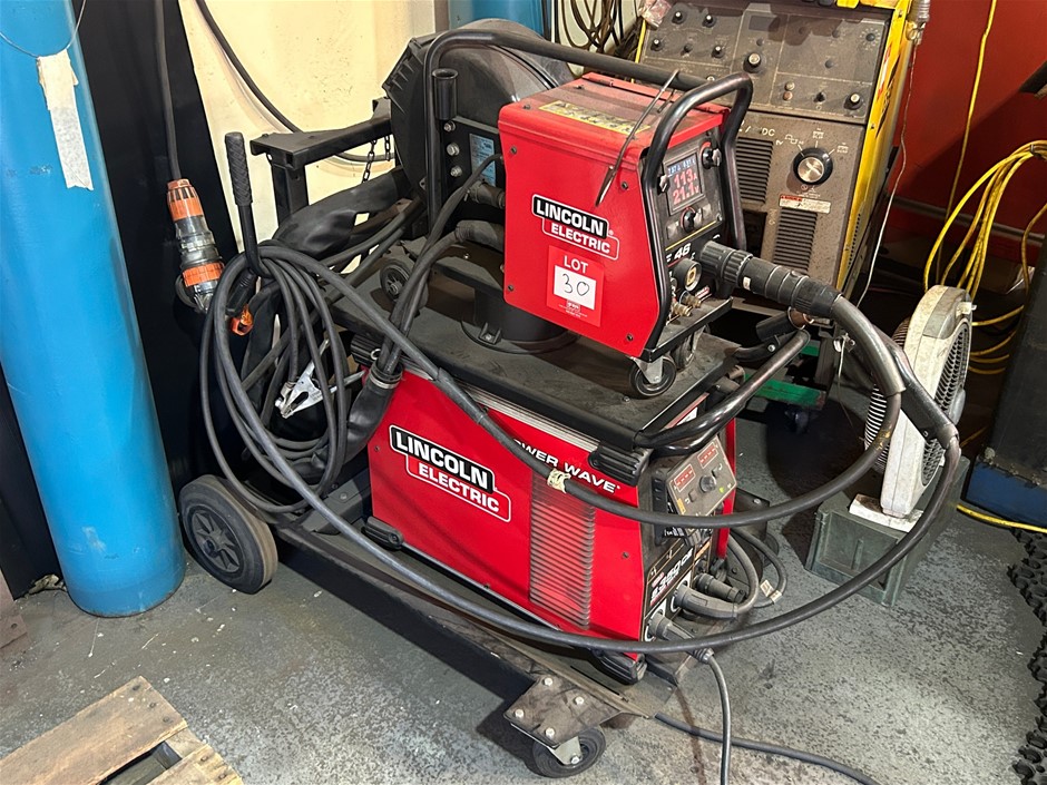 Lincoln S350 CE Power Wave Mig Welder